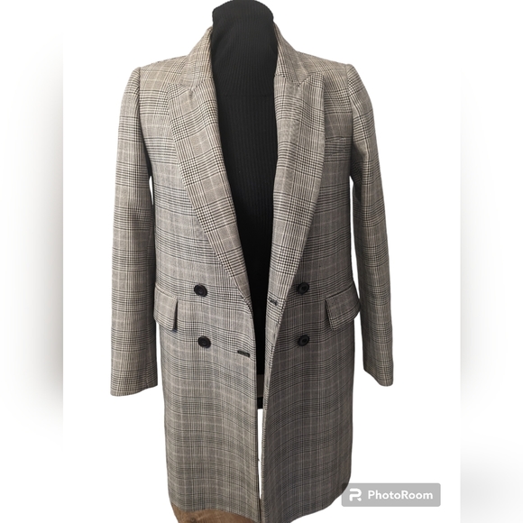 Zara Basic Coat size small - Picture 1 of 10